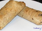 Beef & bean chimichangas