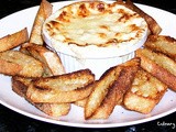 Crab & artichoke dip with crostini