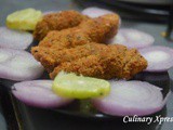 Crispy garlic chicken fingers