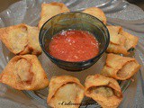 Fried chicken wontons