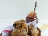 Irish Soda Bread Buns with Cranberries and Fennel Seeds