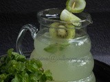 Kiwi cucumber cooler