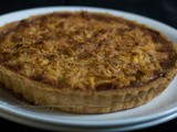 Minced Chicken with Green Peas quiche