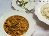 Mushroom Cooked in Tangy Mustard Paste a.k.a Chatu Besara