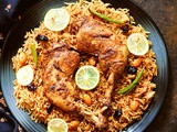 Arabic Chicken Mandi | Smokey Chicken & Rice