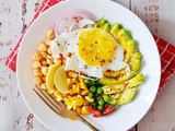 Avocado Egg Bowl | Avocado Salad