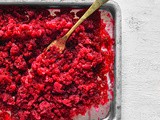 Beetroot Rose Granita