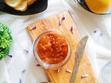 Homemade Alphonso Mango Jam (Without Pectin & Artificial Coloring)
