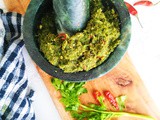 Homemade Thai Green Curry Paste