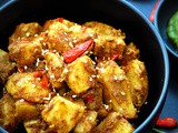 Khatte Aloo | Tangy & Spicy Potato