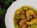 Lau Shol (Snakehead Murrel with Bottle Gourd curry)