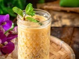 Mango Banana Smoothie - Healthy Breakfast Series