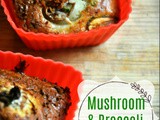 Mushroom & Broccoli Savory Muffin