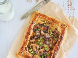 Mushroom Sesame Tart