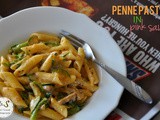 Penne Pasta in Pink/White Sauce