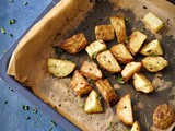 Quick Garlic Roasted Potato