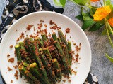 Rajasthani Bharwa Bhindi (Stuffed Okras)