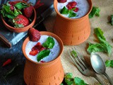 Spicy Strawberry Ghol | Doi er Ghol | Bengali Lassi Recipe | Strawberry Lassi