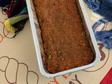 Banana coconut jaggery cake