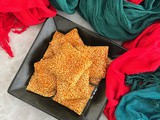 Bengali sesame brittles