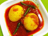 Burmese golden egg curry