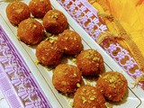 Carrot pista ladoo