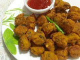 Chana dal vada / cholar daler bora / lentil fritters