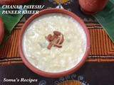 Chanar payesh / paneer kheer