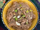 Coconut flour halwa