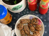 Dry fruits stuffed snacks