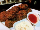 Fresh herbs aloo pakora