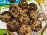 Kaju kishmish aloo stuffed roasted snack