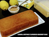 Lemon & nutmeg flavoured coconut cake