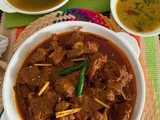 Lemongrass flavoured mutton curry