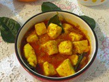 Lemony paneer curry