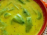 Light ridge gourd curry