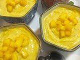 Mango n fresh mint homemade icecream