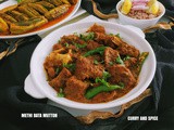 Methi bata mutton