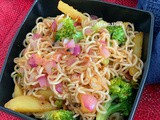 Mixed sauce noodles