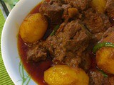 Pathar mangsho / bengal mutton curry