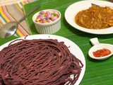 Ragi flour beetroot roti jala