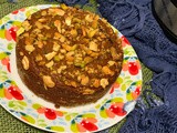 Ragi mango stove top cake