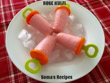 Rose kulfi