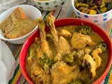 Soupy chicken broccoli curry