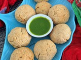 Spicy bhutta stuffed oats snacker