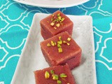 Strawberry halwa