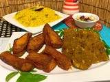 Tandoori mosholai muchmuche maach o dry fruit bhora moong dal dhoka