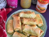 Veg stuffed puff roll