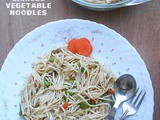 Homemade Chinese Veg Noodles