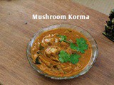 Mushroom Korma